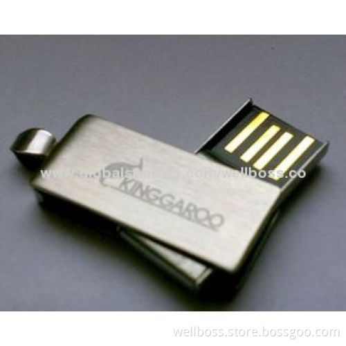 New Mini Swivel USB Flash Drive for gift, Logo can be Print